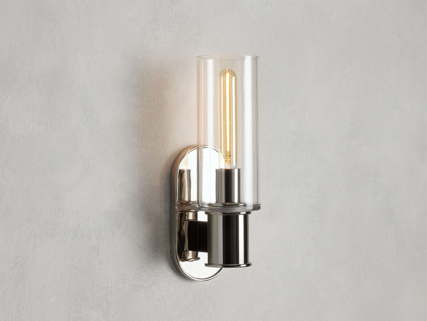 Harlin Sconce in Clear